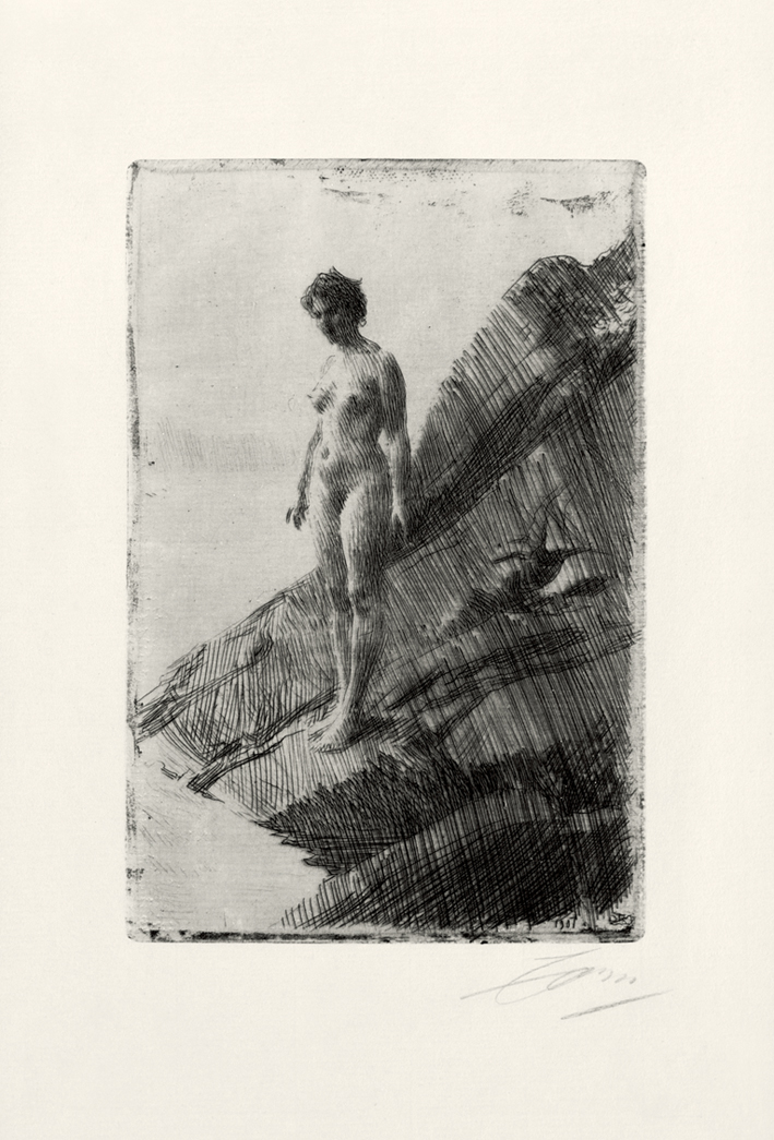  安德斯·莱奥纳德·佐恩 Anders Leonard Zorn —— 佐恩(素描) (94)